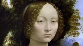 "Ginevra de' Benci," c. 1474/1478, Leonardo da Vinci "Ginevra de' Benci," c. 1474/1478, Leonardo da Vinci