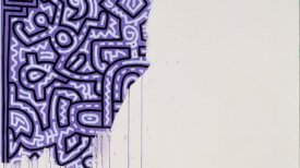 Hide/Seek: "Unfinished Painting" by Keith Haring Hide/Seek: "Unfinished Painting" by Keith Haring