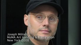 30 Seconds at MoMA: Joseph Militello 30 Seconds at MoMA: Joseph Militello
