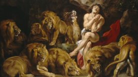 "Daniel in the Lions' Den," c. 1614/1616, Sir Peter Paul Rubens "Daniel in the Lions' Den," c. 1614/1616, Sir Peter Paul Rubens