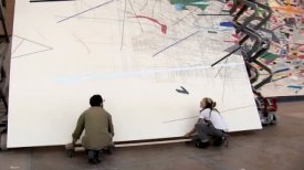 Julie Mehretu: Painting Conservator Luca Bonetti