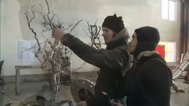 Roxy Paine's "Ferment"