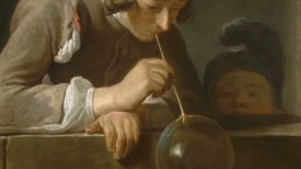 "Soap Bubbles," probably 1733/1734, Jean Siméon Chardin "Soap Bubbles," probably 1733/1734, Jean Siméon Chardin