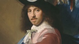 "Andries Stilte as a Standard Bearer," 1640, Johannes Cornelisz Verspronck