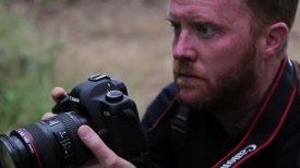 Photographer Sean McFarland at work / YBCA Bay Area Now 6 Photographer Sean McFarland at work / YBCA Bay Area Now 6