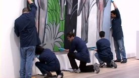 Art Institute Installations: Henri Matisse's Bathers by a River 