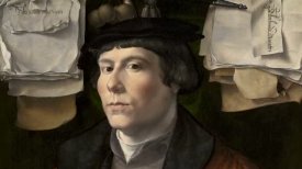 "Portrait of a Merchant," c. 1530, Jan Gossaert "Portrait of a Merchant," c. 1530, Jan Gossaert