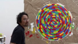 Art Institute Installations: Wall Drawing #1111 by Sol LeWitt