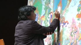 Creation of a Tibetan Mural