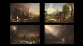 "The Voyage of Life," 1842, Thomas Cole "The Voyage of Life," 1842, Thomas Cole