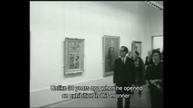 Opening exhibition Kees van Dongen in 1967 Opening exhibition Kees van Dongen in 1967