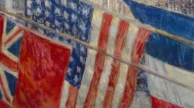 "Allies Day, May 1917," 1917, Childe Hassam "Allies Day, May 1917," 1917, Childe Hassam
