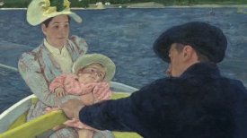 "The Boating Party," 1893/1894, Mary Cassatt