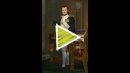 "The Emperor Napoleon in His Study at the Tuileries," 1812, Jacques-Louis David