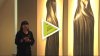 Artist Zhang Chun Hong at National Portrait Gallery